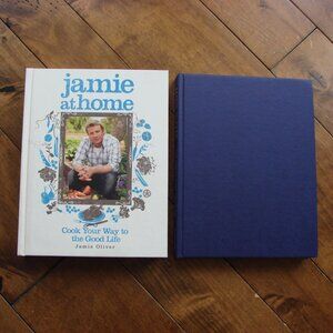 2 Jamie Oliver Cookbooks Jamie At Home and The Naked Chef Takes Off